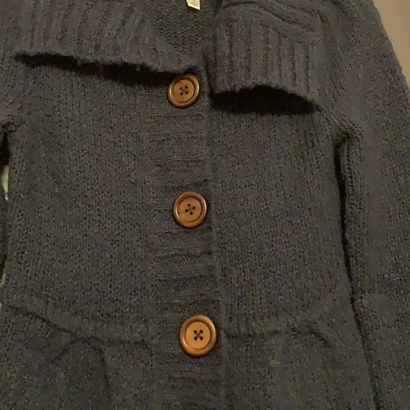 Tiered navy sweater - Picture 3 of 5